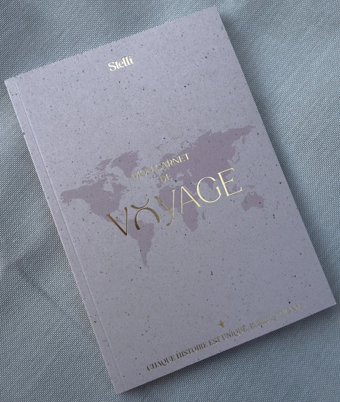 Carnet de voyage édition 100% recyclée