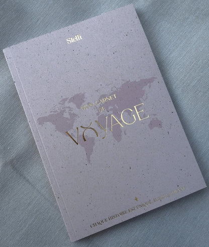 Carnet de voyage édition 100% recyclée